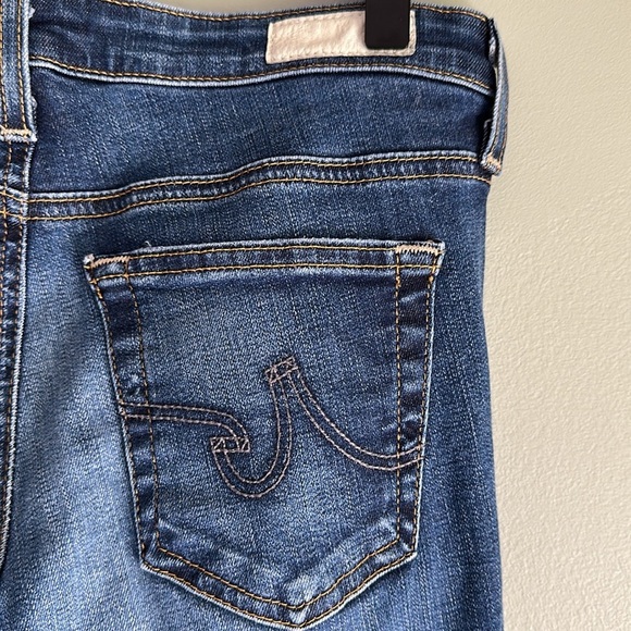 Adriano Goldschmied The Legging Ankle Super Skinny Ankle Stretchy Raw Hem Denim - Picture 7 of 11